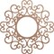 Ekena Millwork Reims Wood Fretwork Pierced Ceiling Medallion, Wood (Paint Grade), 36"OD x 13 3/4"ID x 3/8"T CMWP36X36X0375REMF - alternate 1